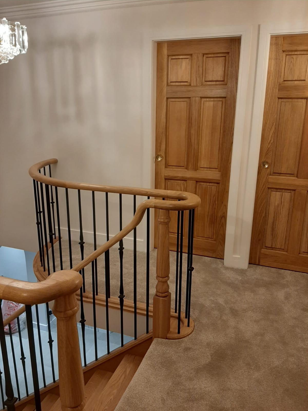 curved handrail