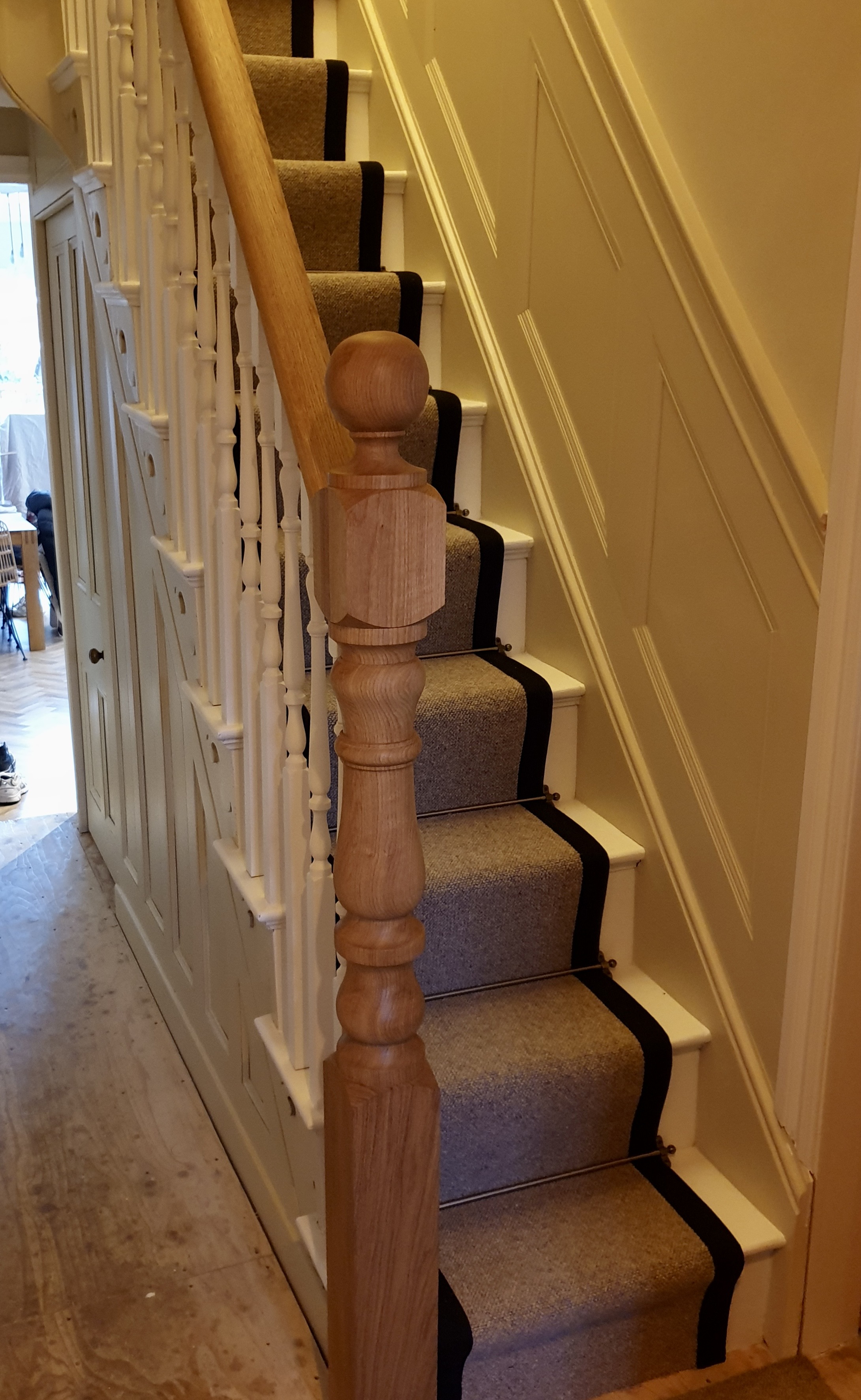 oak and tulipwood stairparts